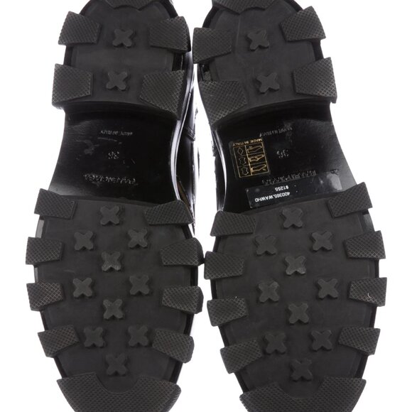 BALENCIAGA Staple-Trimmed Derby Oxfords Size: 6 | IT 36 | Black - Picture 5 of 8